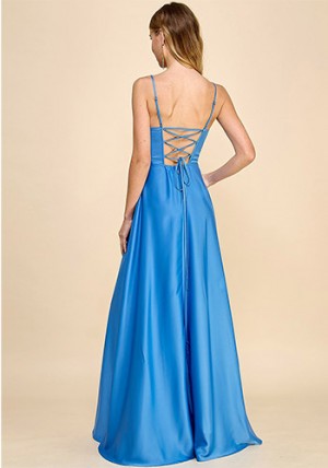 PRE-ORDER: Cassandra Dress in Sky Blue