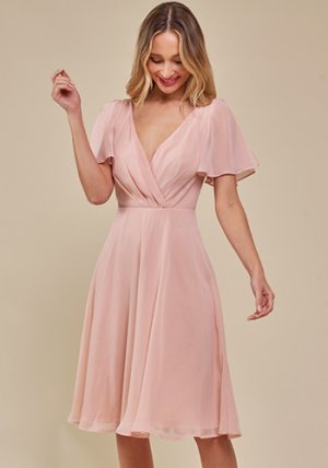 Macy Dress in Blush