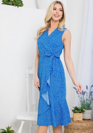 By The Lake Dress in Blue