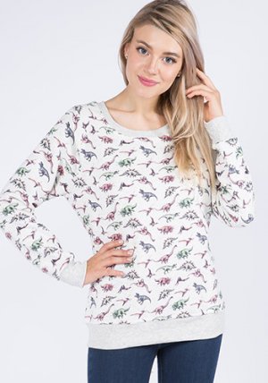 Sweatshirt - Multicolour Dino