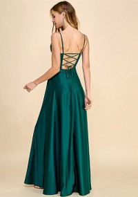 Cassandra Dress in Emerald