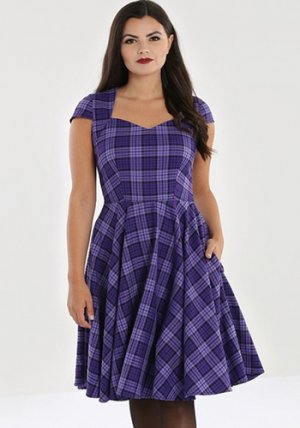 Kennedy Dress in Purple