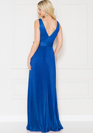 Alicia Maxi Dress in Blue