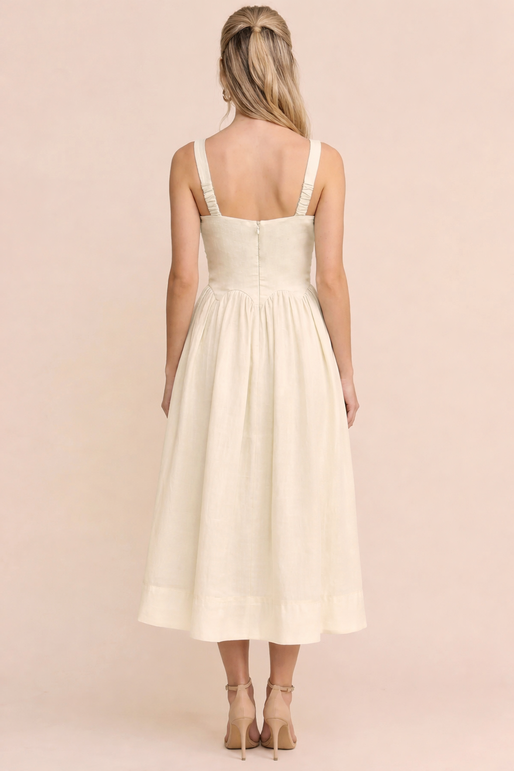 PRE-ORDER: Ella Dress Cream