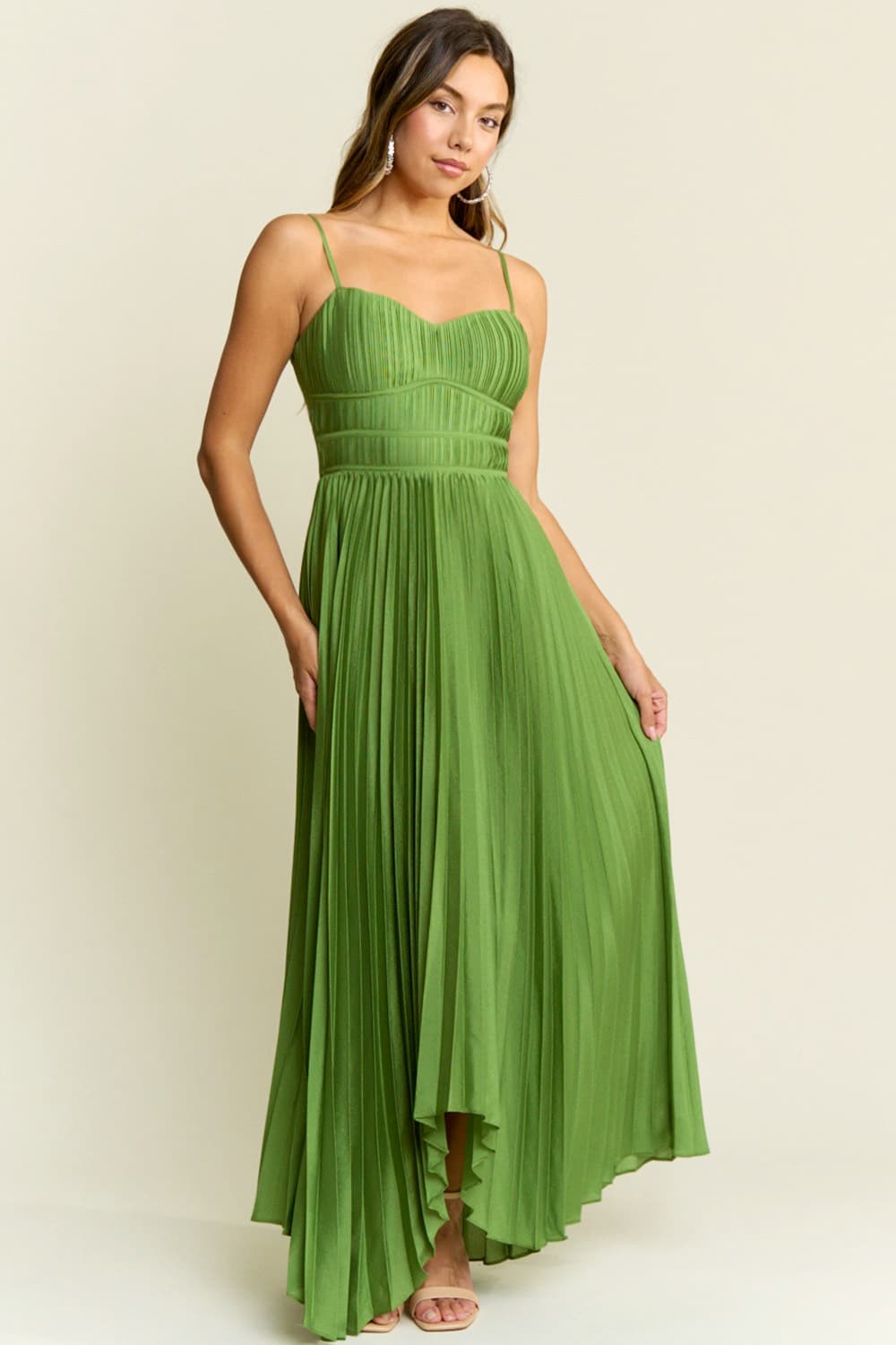 PRE-ORDER: Clara Dress in Green