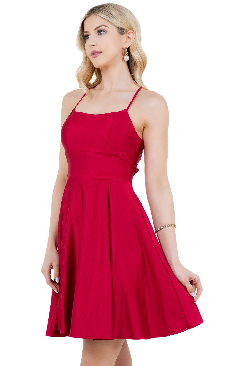 Lauren Dress in Red – Dress911