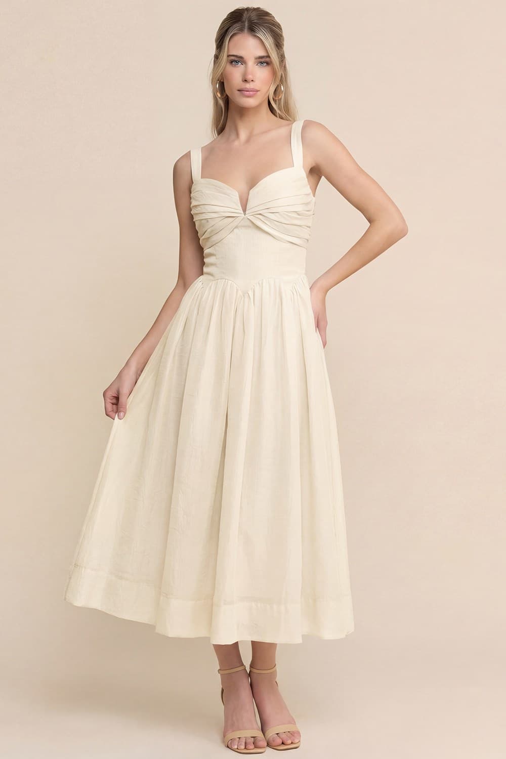 Ella Dress Cream  Dress911