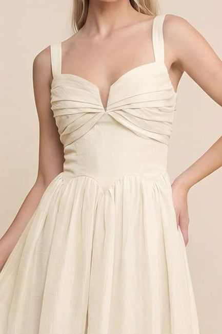 In-Store Only - Ella Dress Cream
