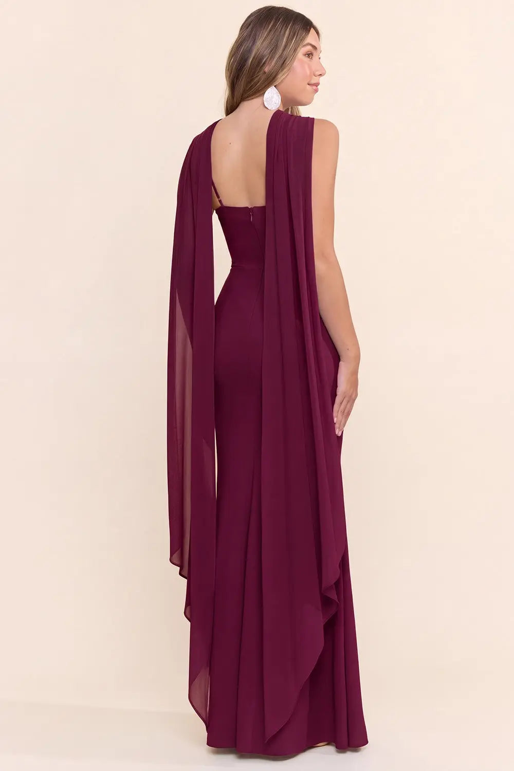 Reese Dress in Wine