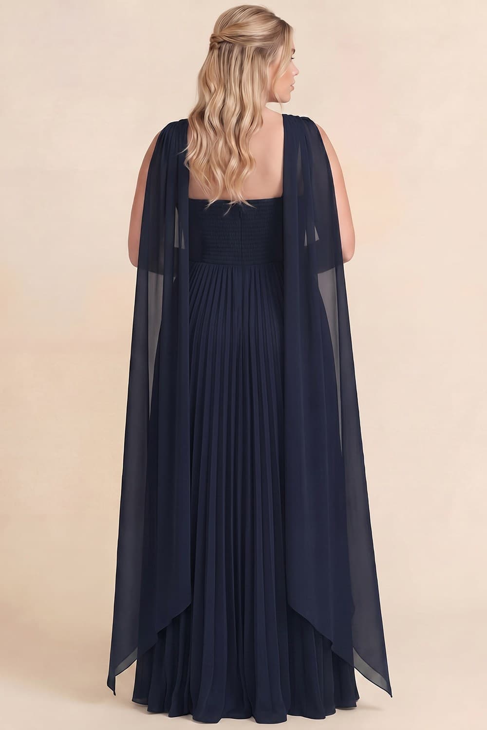 PRE-ORDER: Pleated Dress in Sage- PLUS