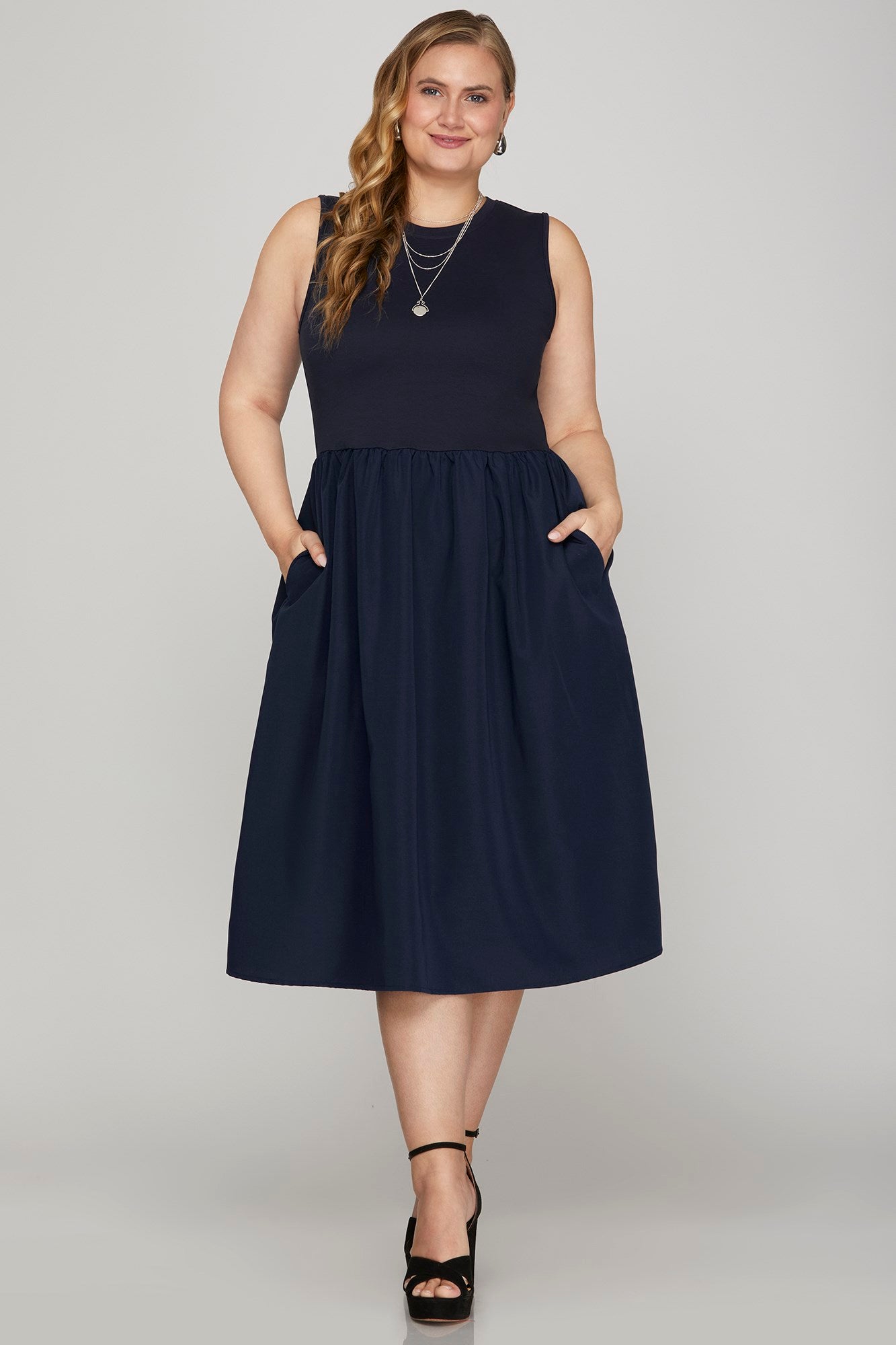Pre-Order: This Means Business Dress - Plus