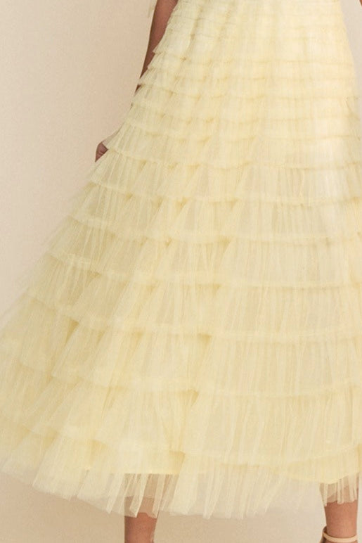 Grace Dress in Light Yellow