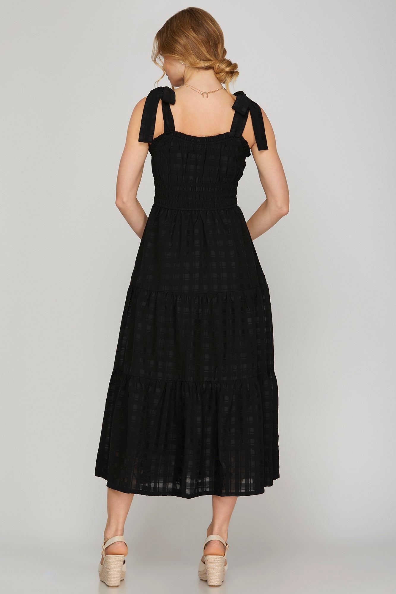 Works Like a Charm Dress in Black