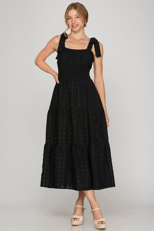 Works Like a Charm Dress in Black