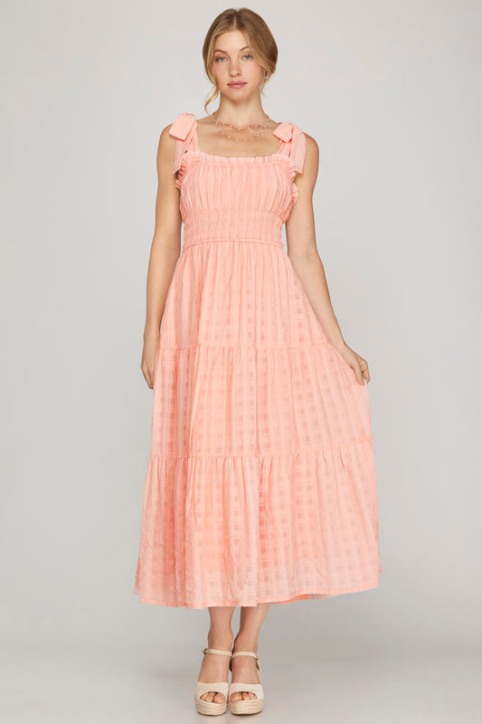 Works Like a Charm Dress in Pink