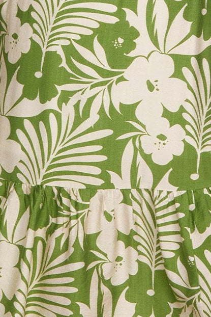 Warm Welcome Dress in Green