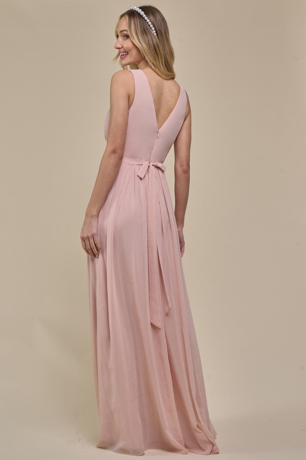 Richie Dress in Blush