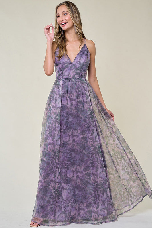 In-Store Only - Stormy Dress in Purple