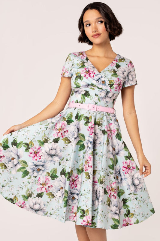 Kensington Dress in Light Floral