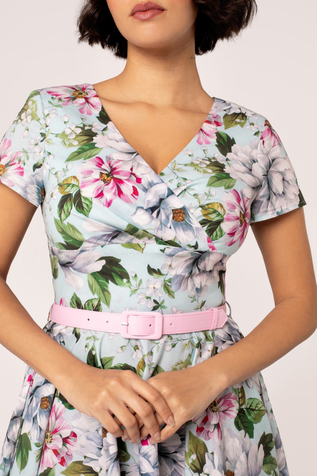 PRE-ORDER: Royal Tea Party Dress in Light Floral