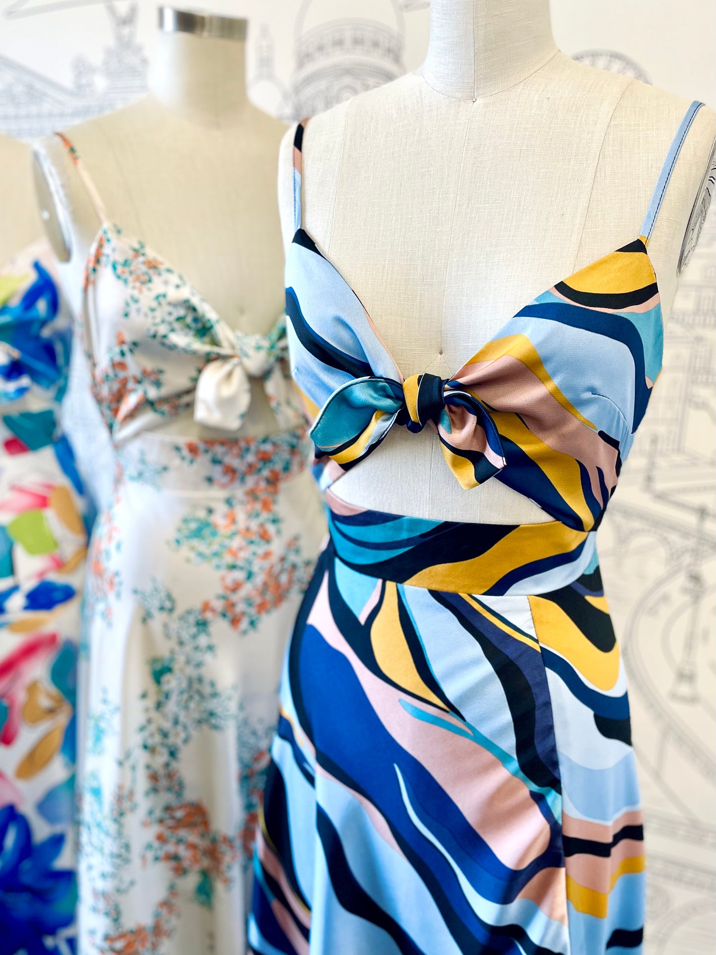 Just Visiting Dress - Sand Art