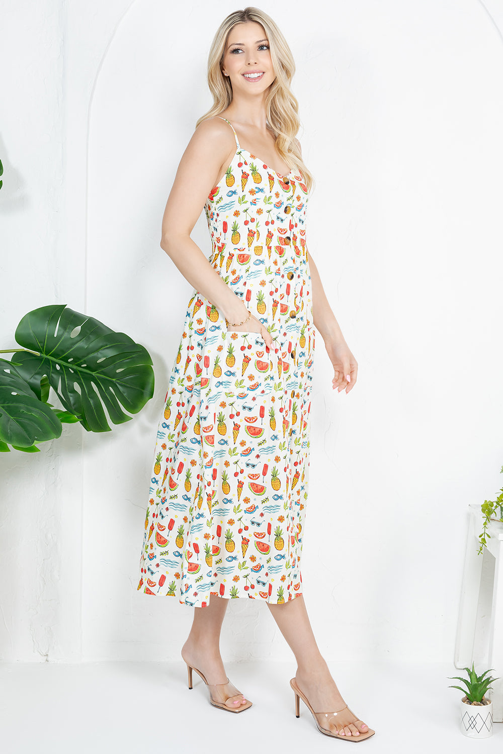 Out Of Town Dress in Picnic