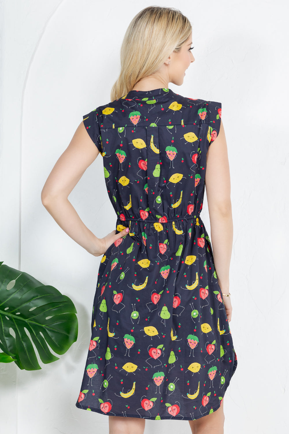PRE-ORDER: French Cafe Dress in Fruit