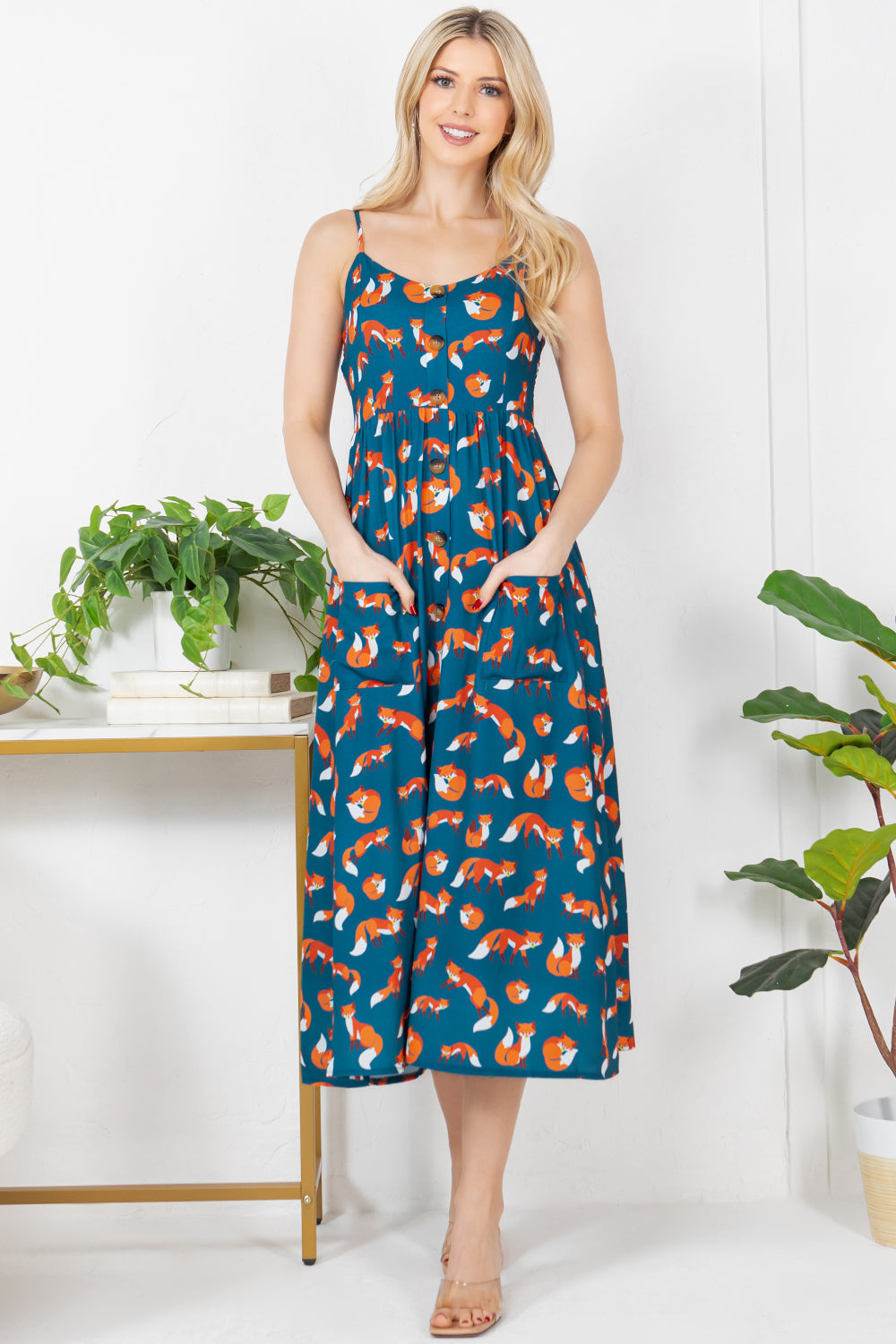 PRE-ORDER: Out Of Town Dress in Fox