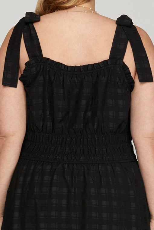PRE-ORDER: Works Like a Charm Dress Black - PLUS