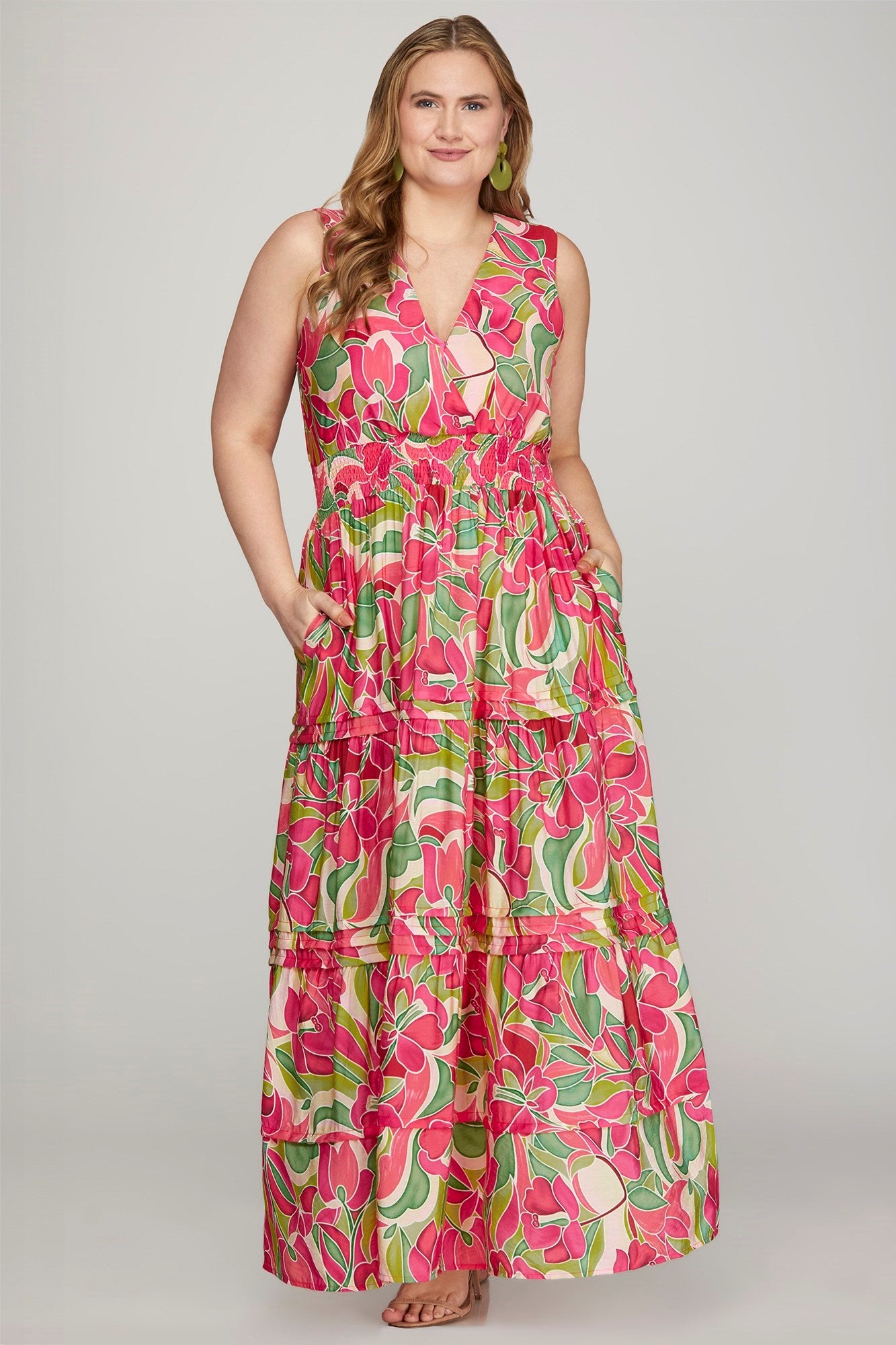 Bird of Paradise Dress - Plus