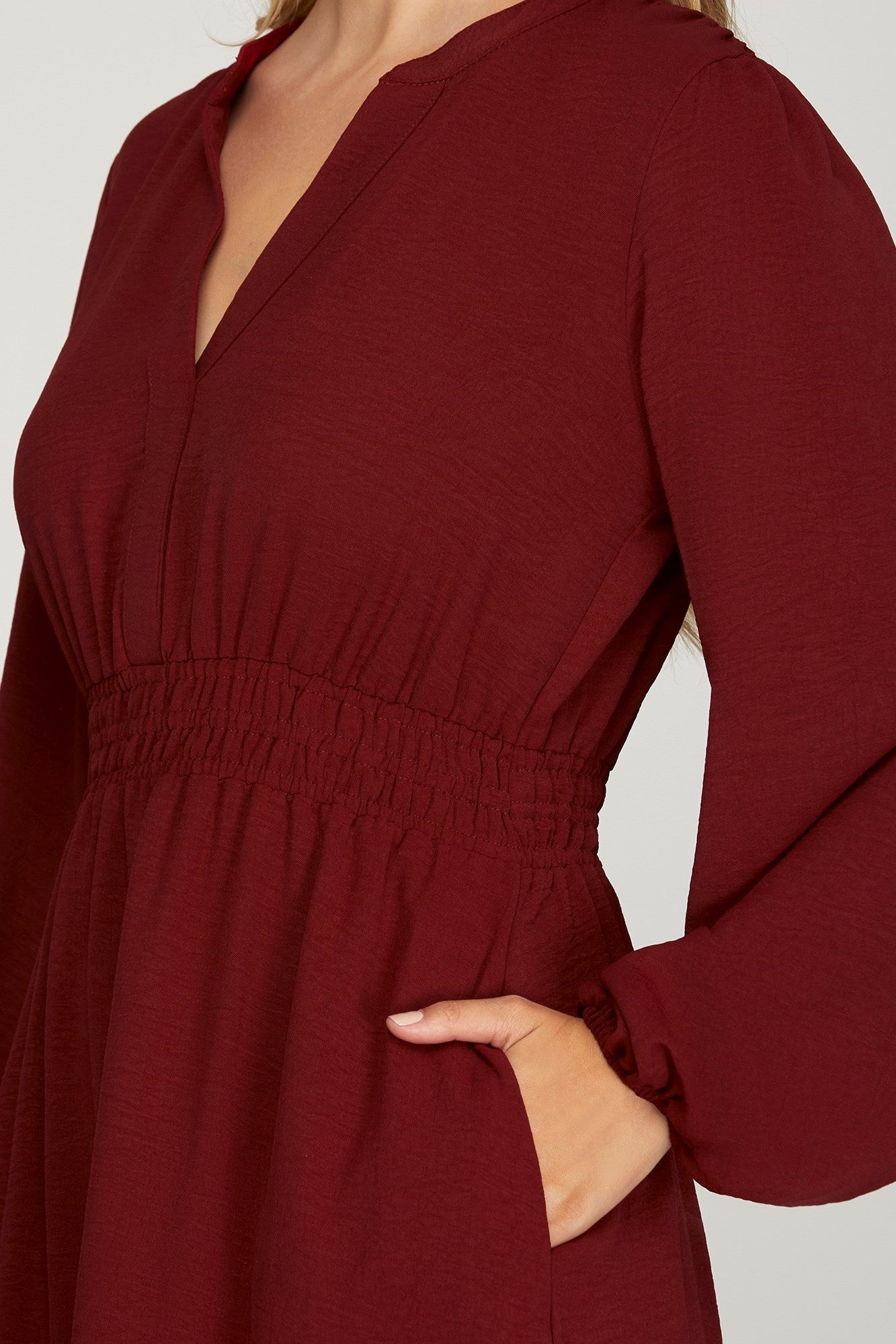 PRE-ORDER: Cruise Line Dress in Green - Long Sleeves