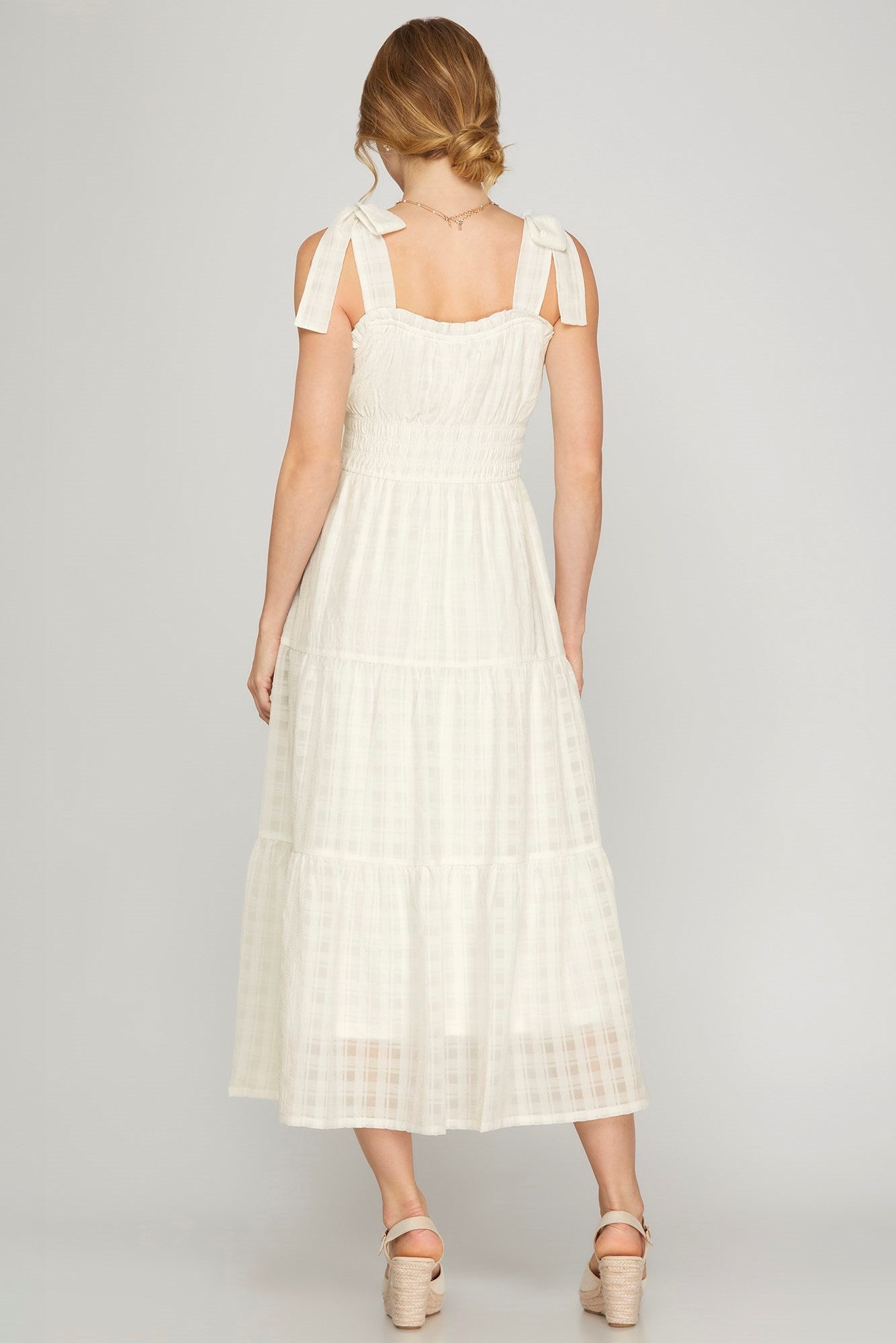 Works Like a Charm Dress in Ivory