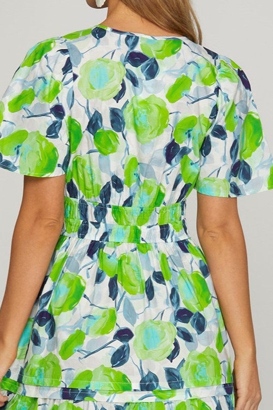 PRE-ORDER: Green and Blue Maxi