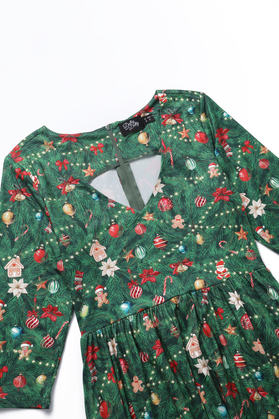PRE-ORDER: Billie Dress in Christmas Tree