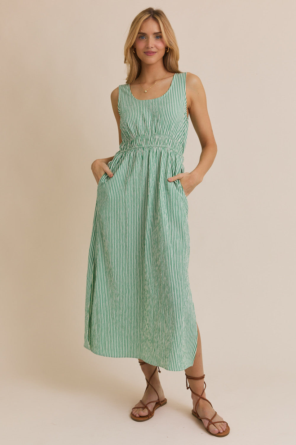 PRE-ORDER: Dockside Dress in Green