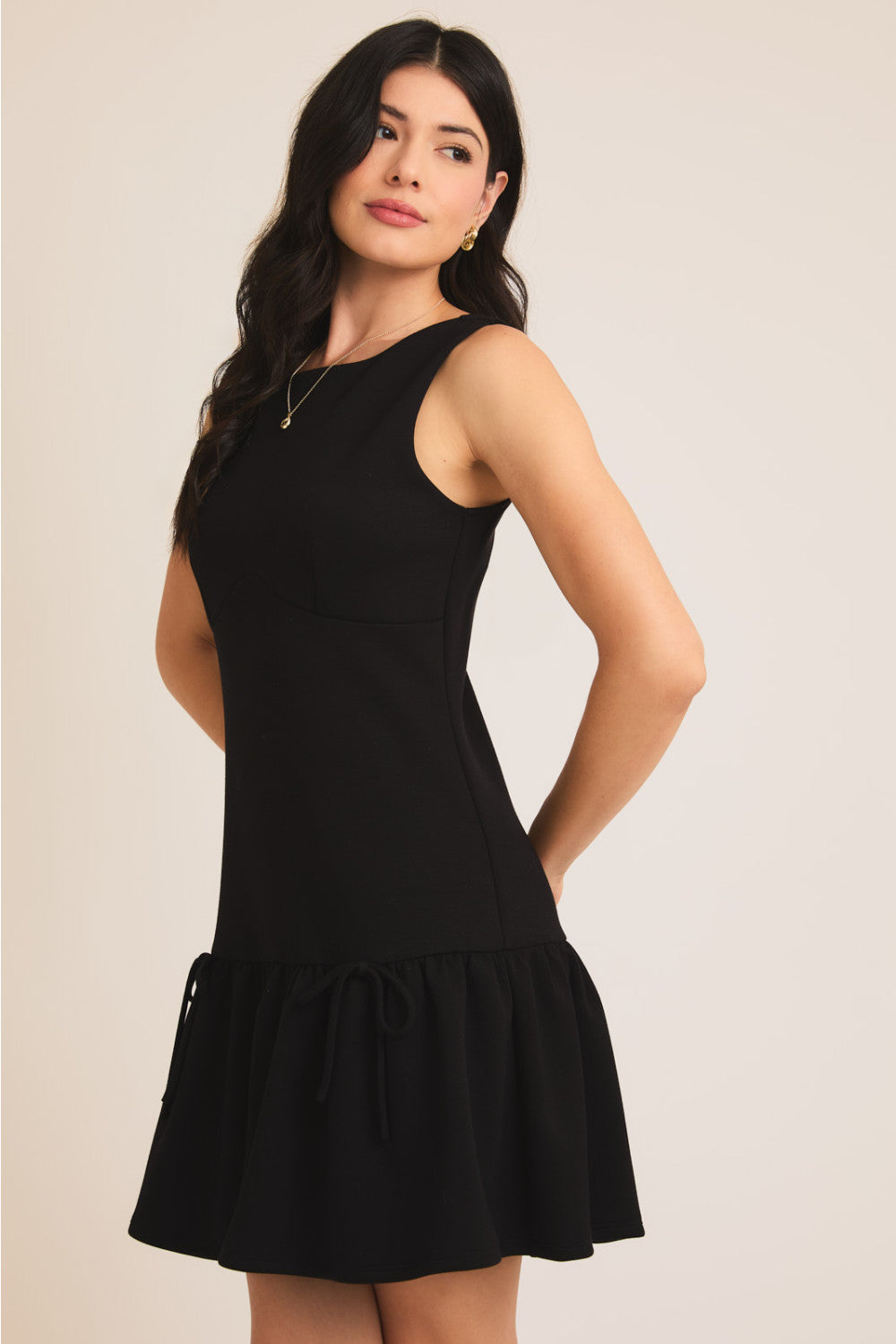 Gossip Column Mini Dress