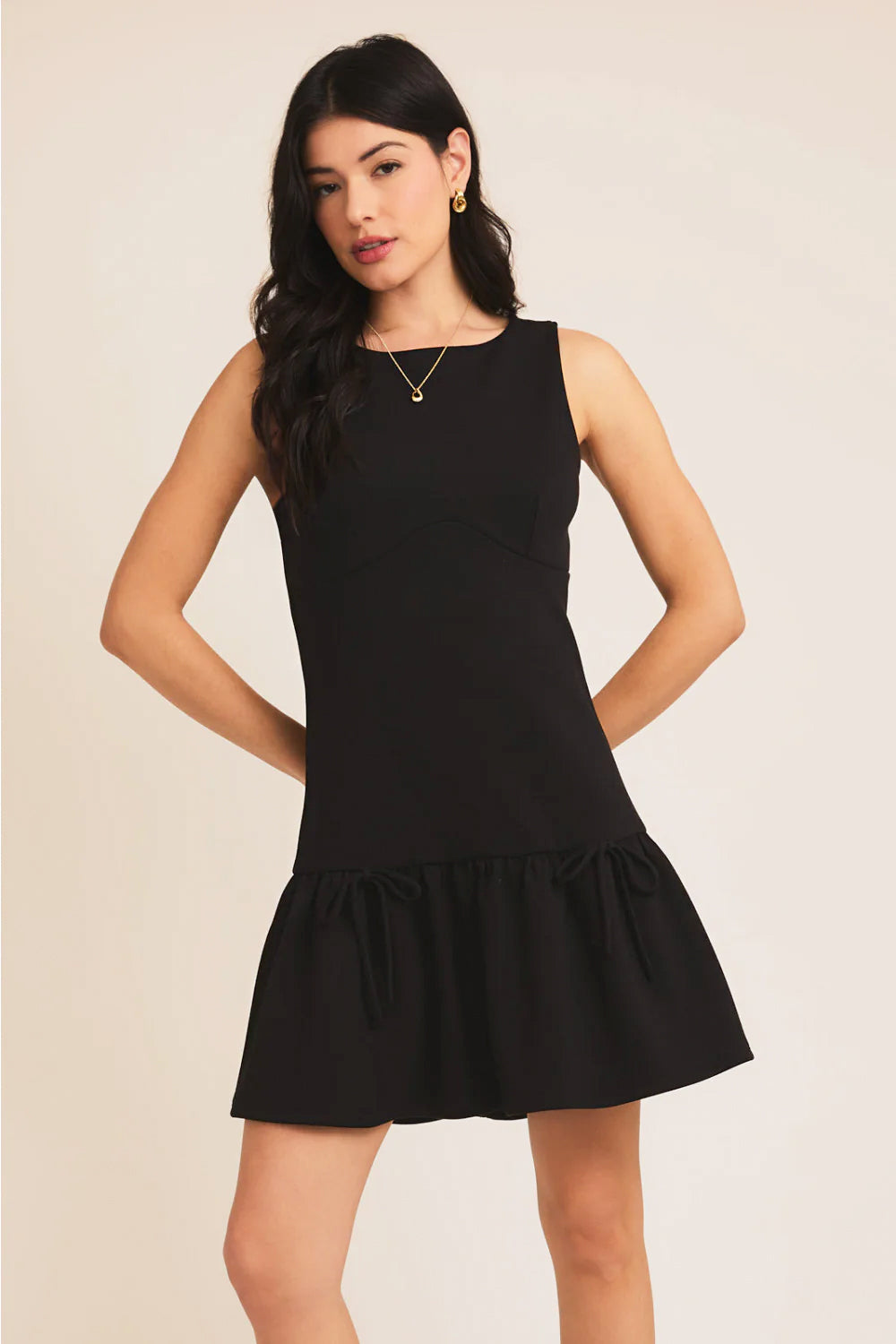 Gossip Column Mini Dress