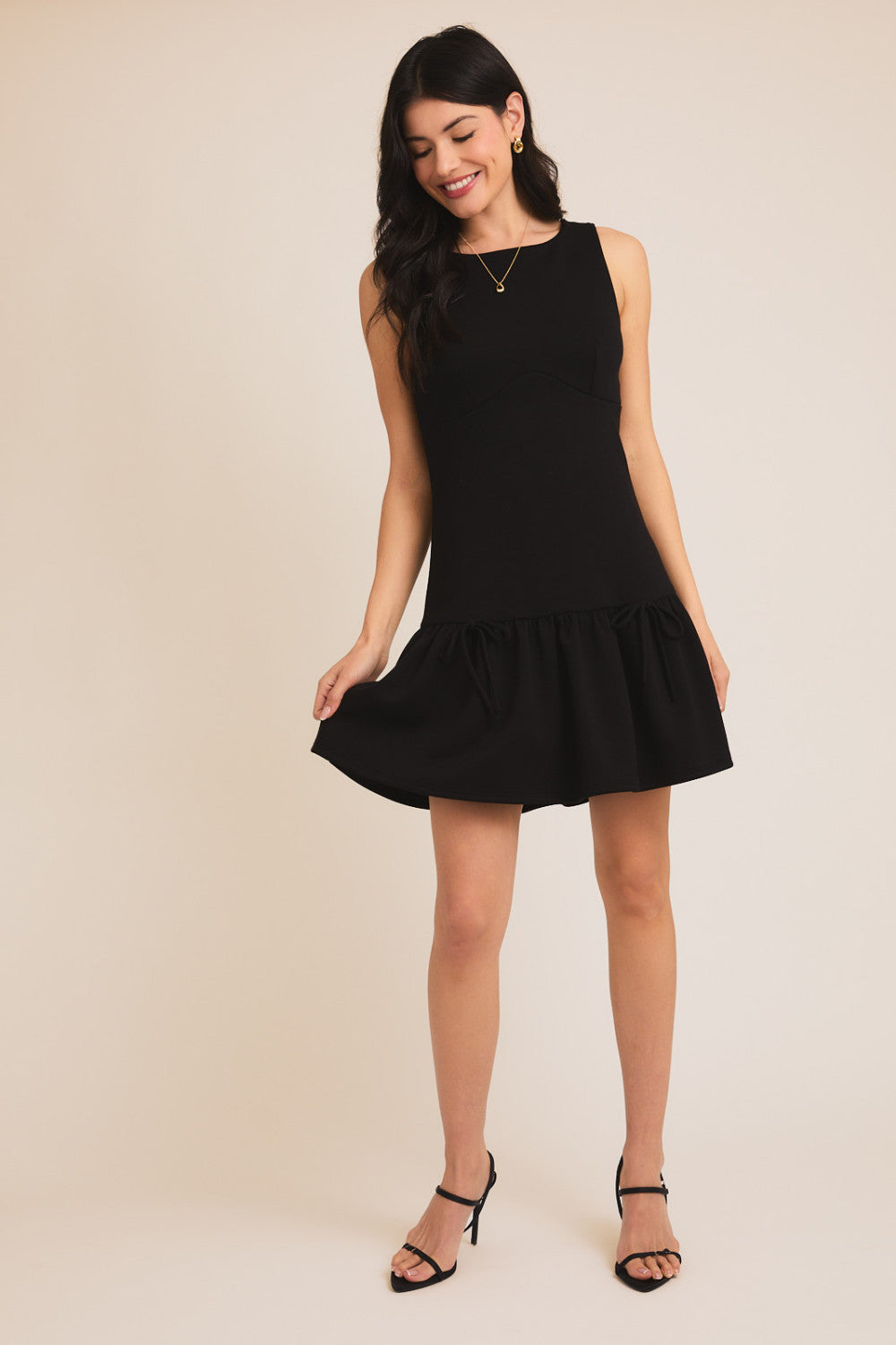 Gossip Column Mini Dress