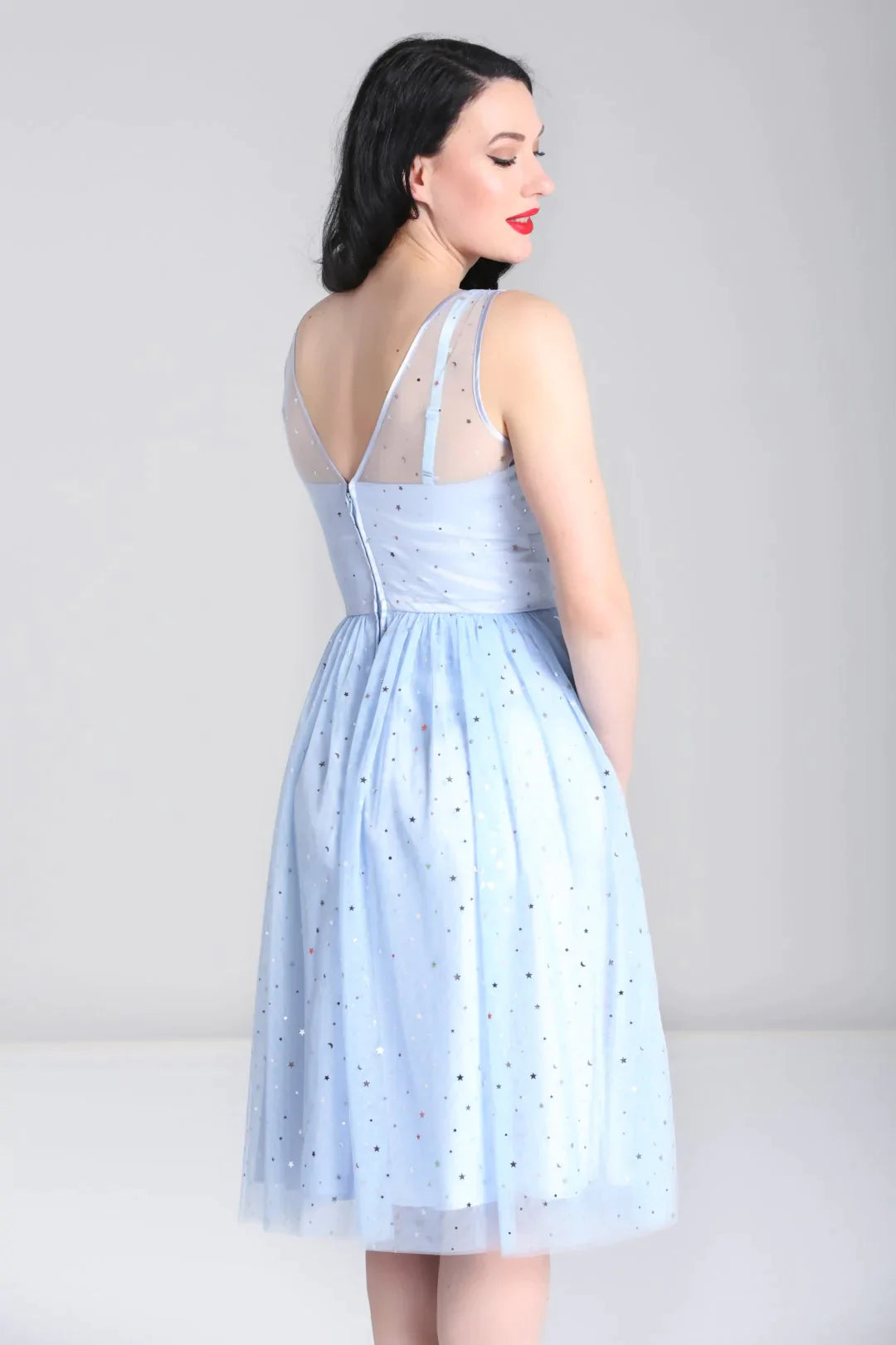 PRE-ORDER: Wish Upon the Stars Dress in Blue