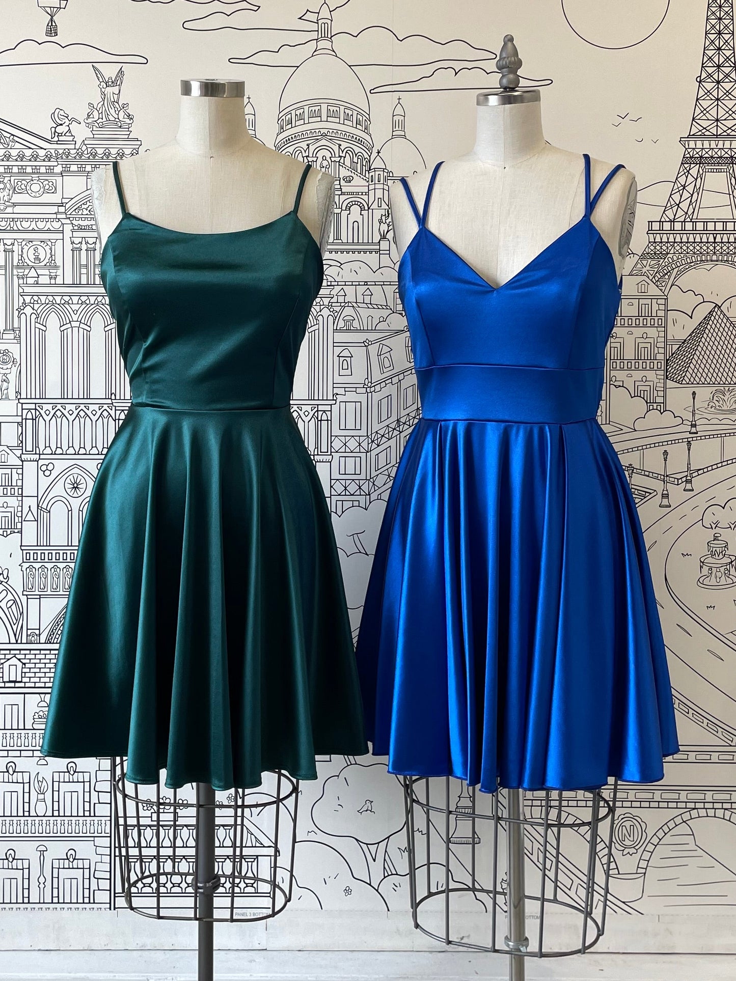 Blaire Dress in Blue