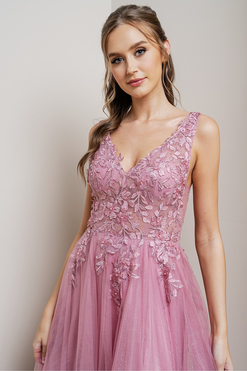 Donatella Dress in Rose