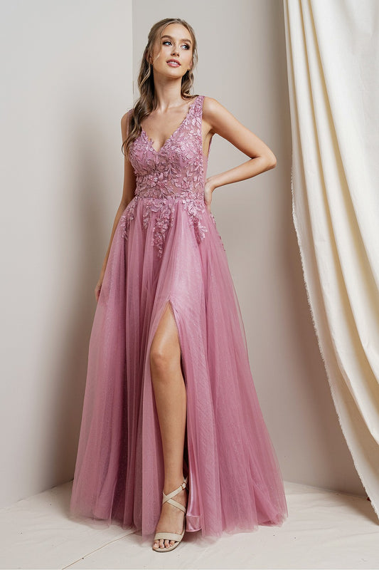 Donatella Dress in Rose