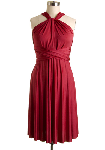 As You Wish Infinity Dress in Red