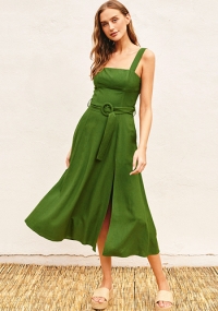 PRE-ORDER: Au Naturale Dress in Green