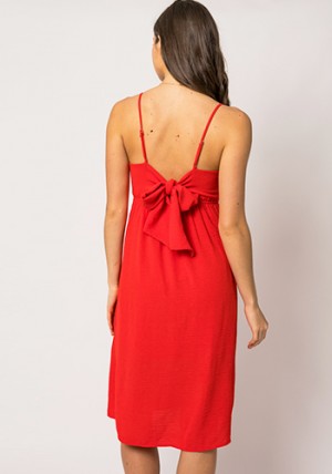 PRE-ORDER JUNE: Red Bow Dress