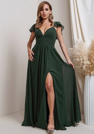 PRE-ORDER SEPTEMBER: Delilah Dress in Green