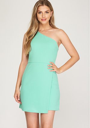 After Party Dress in Mint