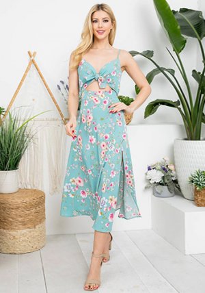 PRE-ORDER JUNE: Just Visiting Dress - Cherry Blossoms