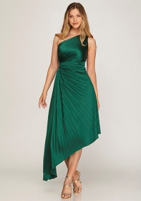 Glass Of Bubbly Dress in Green