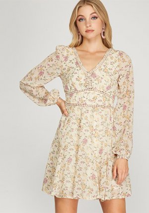 Sweet Enough Dress in Antique Cream